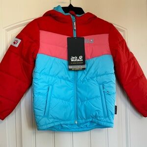 New Jack Wolfskin Girls Winter Jacket